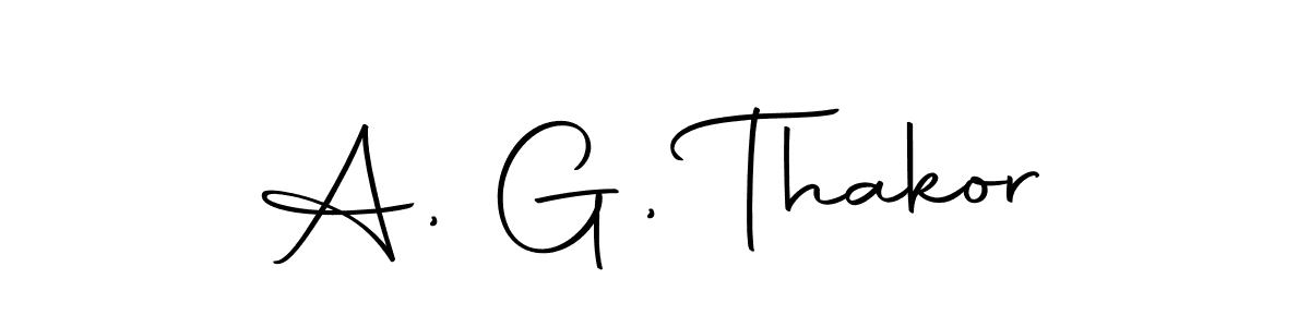 Make a beautiful signature design for name A, G, Thakor. With this signature (Autography-DOLnW) style, you can create a handwritten signature for free. A, G, Thakor signature style 10 images and pictures png