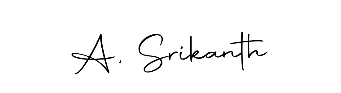 How to make A, Srikanth signature? Autography-DOLnW is a professional autograph style. Create handwritten signature for A, Srikanth name. A, Srikanth signature style 10 images and pictures png