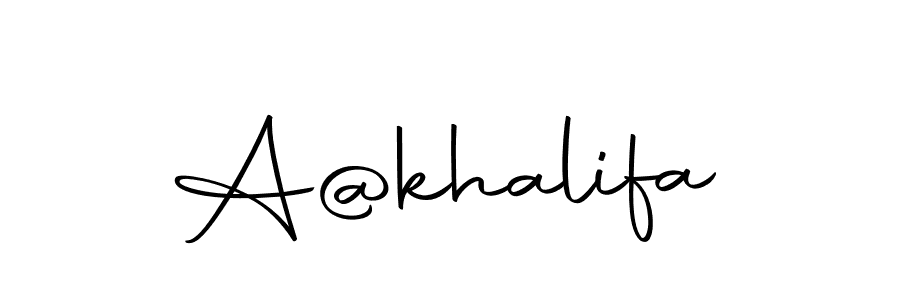 How to make A@khalifa signature? Autography-DOLnW is a professional autograph style. Create handwritten signature for A@khalifa name. A@khalifa signature style 10 images and pictures png