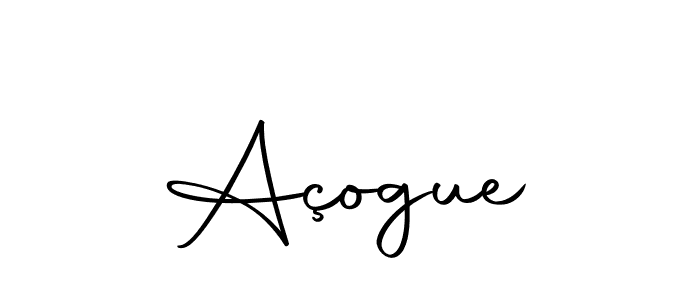 Here are the top 10 professional signature styles for the name Açogue. These are the best autograph styles you can use for your name. Açogue signature style 10 images and pictures png