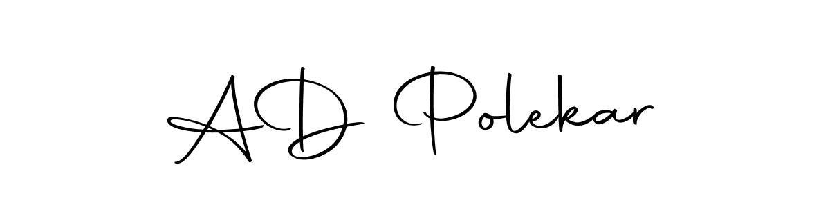 How to Draw A  D Polekar signature style? Autography-DOLnW is a latest design signature styles for name A  D Polekar. A  D Polekar signature style 10 images and pictures png