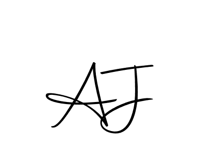 The best way (Autography-DOLnW) to make a short signature is to pick only two or three words in your name. The name A  J include a total of six letters. For converting this name. A  J signature style 10 images and pictures png
