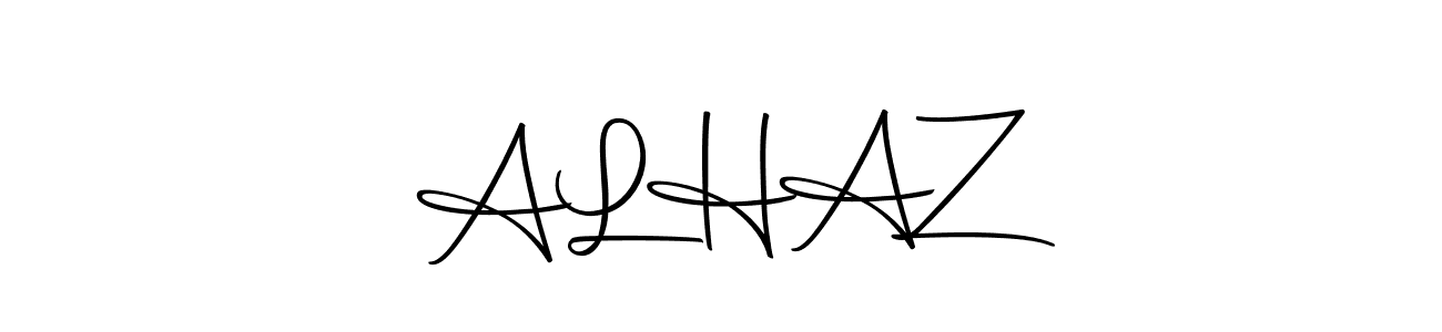 How to make A  L  H  A  Z signature? Autography-DOLnW is a professional autograph style. Create handwritten signature for A  L  H  A  Z name. A  L  H  A  Z signature style 10 images and pictures png