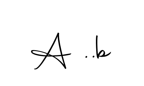 if you are searching for the best signature style for your name A ..b. so please give up your signature search. here we have designed multiple signature styles  using Autography-DOLnW. A ..b signature style 10 images and pictures png