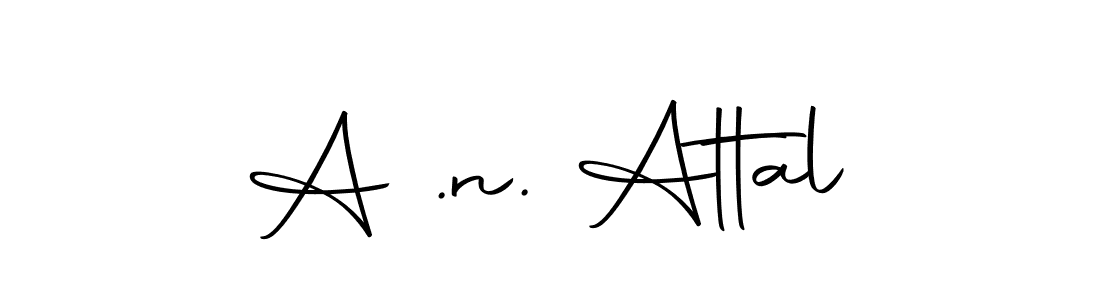 How to make A .n. Attal signature? Autography-DOLnW is a professional autograph style. Create handwritten signature for A .n. Attal name. A .n. Attal signature style 10 images and pictures png