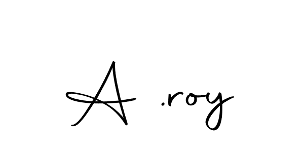 The best way (Autography-DOLnW) to make a short signature is to pick only two or three words in your name. The name A .roy include a total of six letters. For converting this name. A .roy signature style 10 images and pictures png