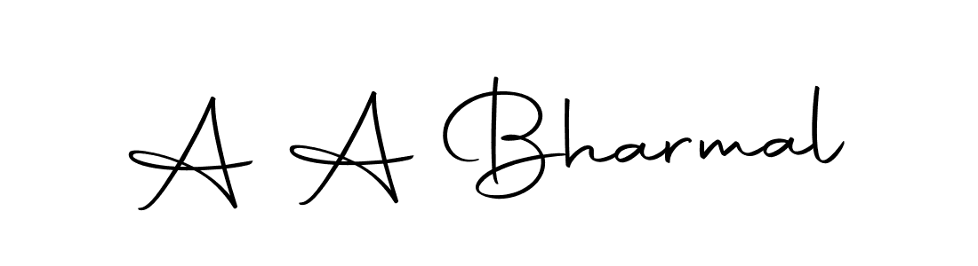 You can use this online signature creator to create a handwritten signature for the name A A Bharmal. This is the best online autograph maker. A A Bharmal signature style 10 images and pictures png