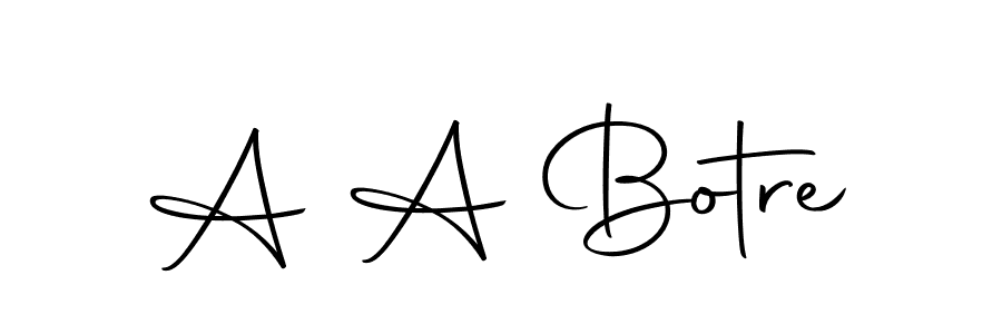 How to make A A Botre signature? Autography-DOLnW is a professional autograph style. Create handwritten signature for A A Botre name. A A Botre signature style 10 images and pictures png