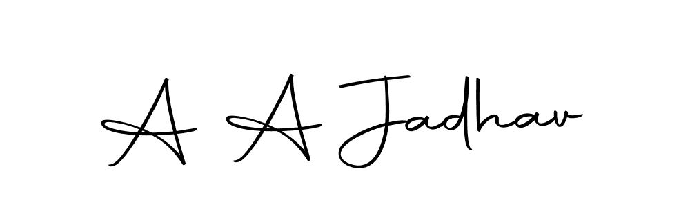 Make a short A A Jadhav signature style. Manage your documents anywhere anytime using Autography-DOLnW. Create and add eSignatures, submit forms, share and send files easily. A A Jadhav signature style 10 images and pictures png