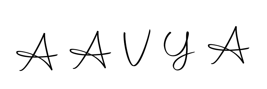 How to make A A V Y A signature? Autography-DOLnW is a professional autograph style. Create handwritten signature for A A V Y A name. A A V Y A signature style 10 images and pictures png