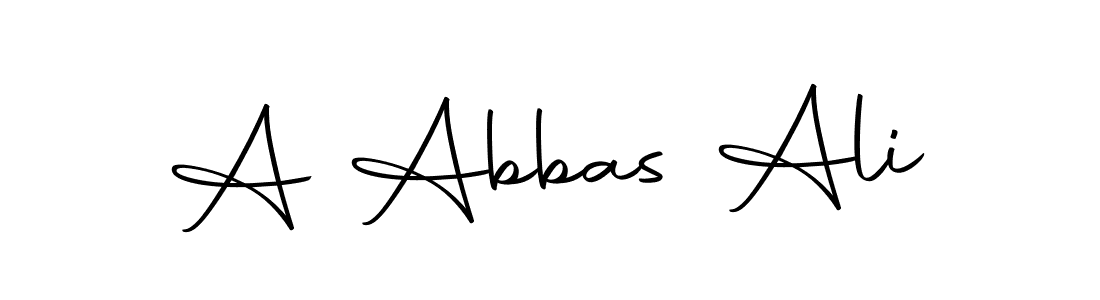 Similarly Autography-DOLnW is the best handwritten signature design. Signature creator online .You can use it as an online autograph creator for name A Abbas Ali. A Abbas Ali signature style 10 images and pictures png