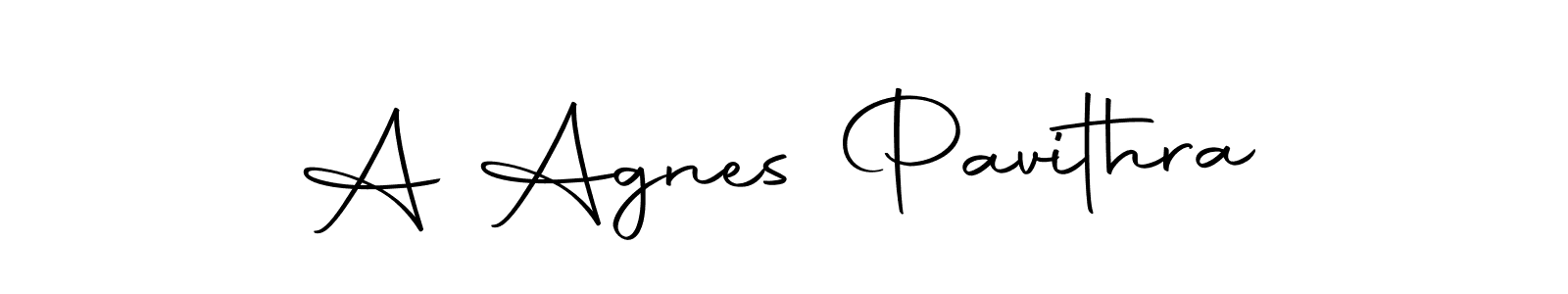 Make a beautiful signature design for name A Agnes Pavithra. Use this online signature maker to create a handwritten signature for free. A Agnes Pavithra signature style 10 images and pictures png