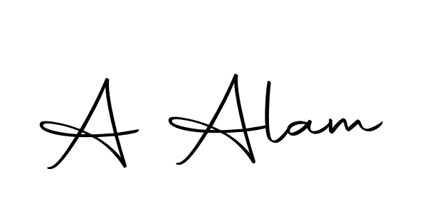 It looks lik you need a new signature style for name A Alam. Design unique handwritten (Autography-DOLnW) signature with our free signature maker in just a few clicks. A Alam signature style 10 images and pictures png