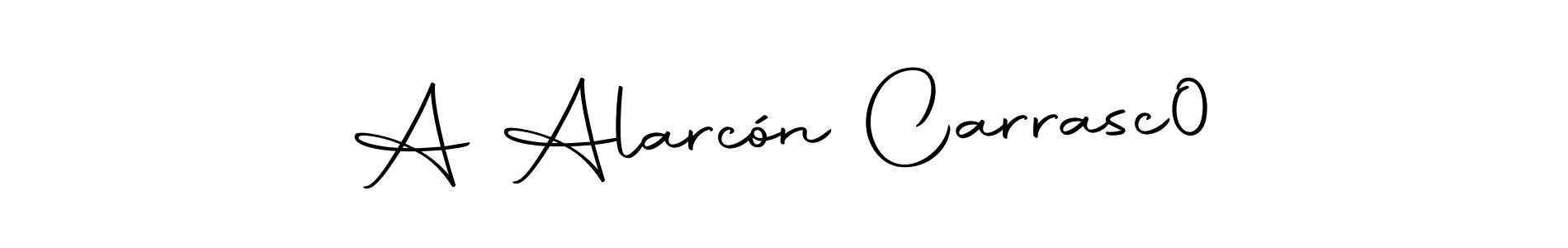 It looks lik you need a new signature style for name A Alarcón Carrasc0. Design unique handwritten (Autography-DOLnW) signature with our free signature maker in just a few clicks. A Alarcón Carrasc0 signature style 10 images and pictures png