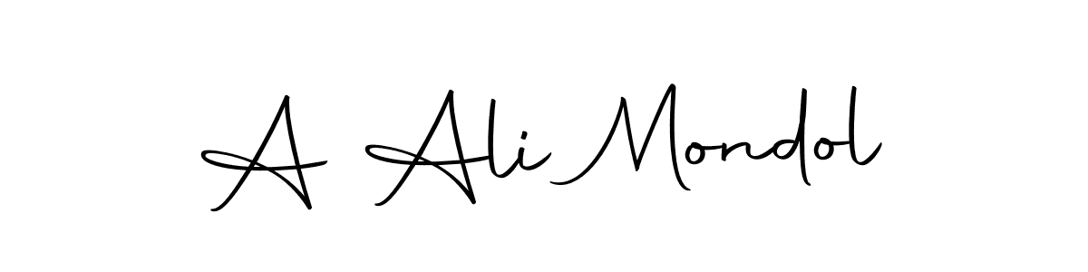 Similarly Autography-DOLnW is the best handwritten signature design. Signature creator online .You can use it as an online autograph creator for name A Ali Mondol. A Ali Mondol signature style 10 images and pictures png