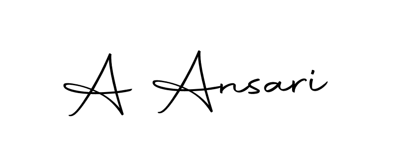 Autography-DOLnW is a professional signature style that is perfect for those who want to add a touch of class to their signature. It is also a great choice for those who want to make their signature more unique. Get A Ansari name to fancy signature for free. A Ansari signature style 10 images and pictures png