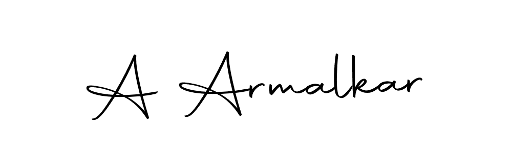 Create a beautiful signature design for name A Armalkar. With this signature (Autography-DOLnW) fonts, you can make a handwritten signature for free. A Armalkar signature style 10 images and pictures png