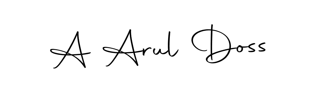 How to Draw A Arul Doss signature style? Autography-DOLnW is a latest design signature styles for name A Arul Doss. A Arul Doss signature style 10 images and pictures png
