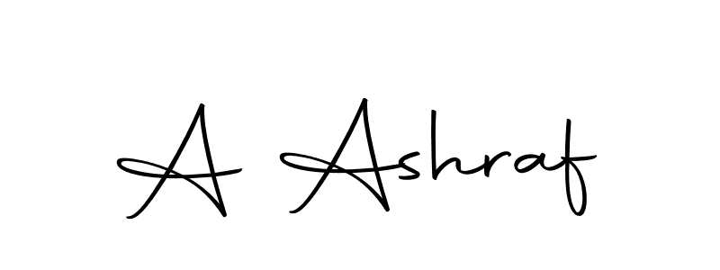 The best way (Autography-DOLnW) to make a short signature is to pick only two or three words in your name. The name A Ashraf include a total of six letters. For converting this name. A Ashraf signature style 10 images and pictures png