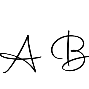 Best and Professional Signature Style for A B. Autography-DOLnW Best Signature Style Collection. A B signature style 10 images and pictures png