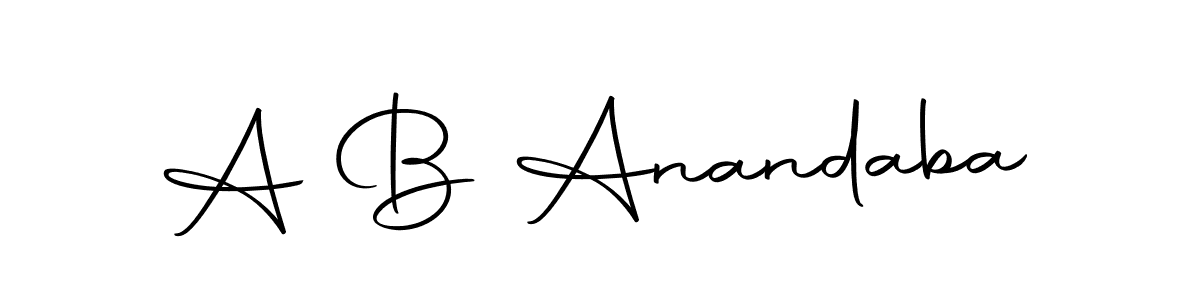 Here are the top 10 professional signature styles for the name A B Anandaba. These are the best autograph styles you can use for your name. A B Anandaba signature style 10 images and pictures png