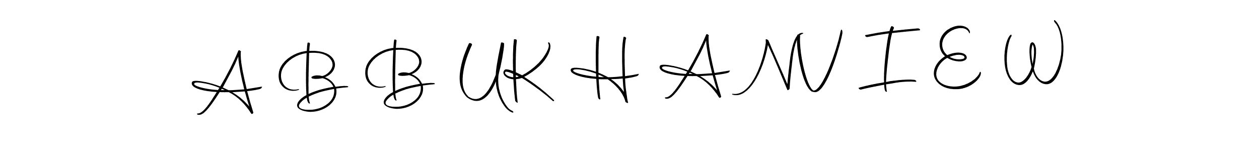 Use a signature maker to create a handwritten signature online. With this signature software, you can design (Autography-DOLnW) your own signature for name A B B U  K H A N  V I E W. A B B U  K H A N  V I E W signature style 10 images and pictures png