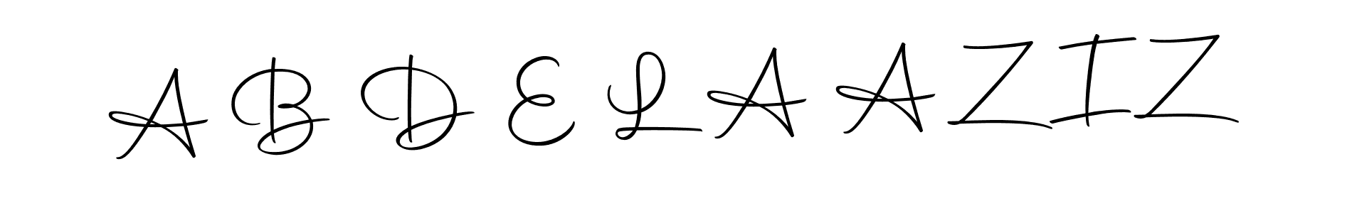 Also we have A B D E L A A Z I Z name is the best signature style. Create professional handwritten signature collection using Autography-DOLnW autograph style. A B D E L A A Z I Z signature style 10 images and pictures png