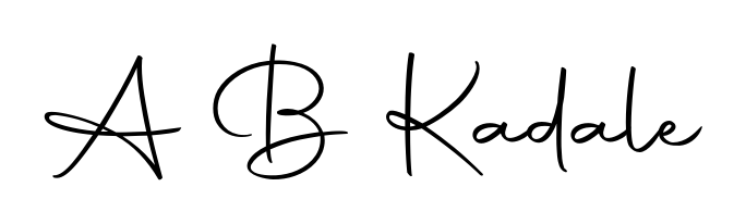 Elevate your brand with a stunning A B Kadale eSignature. The Autography-DOLnW style provides a balanced, flowing aesthetic for everyday signing. A B Kadale signature style 10 images and pictures png
