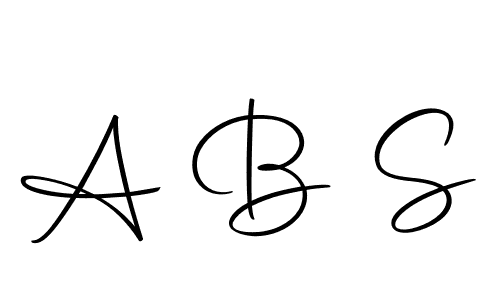 The best way (Autography-DOLnW) to make a short signature is to pick only two or three words in your name. The name A B S include a total of six letters. For converting this name. A B S signature style 10 images and pictures png