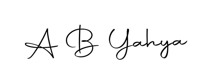 if you are searching for the best signature style for your name A B Yahya. so please give up your signature search. here we have designed multiple signature styles  using Autography-DOLnW. A B Yahya signature style 10 images and pictures png