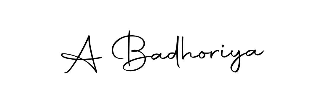 You can use this online signature creator to create a handwritten signature for the name A Badhoriya. This is the best online autograph maker. A Badhoriya signature style 10 images and pictures png