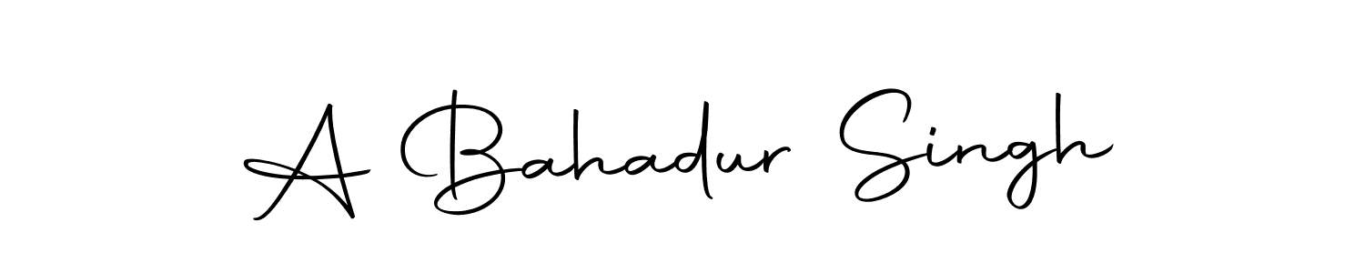 A Bahadur Singh stylish signature style. Best Handwritten Sign (Autography-DOLnW) for my name. Handwritten Signature Collection Ideas for my name A Bahadur Singh. A Bahadur Singh signature style 10 images and pictures png