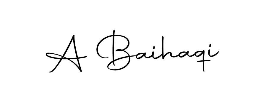Once you've used our free online signature maker to create your best signature Autography-DOLnW style, it's time to enjoy all of the benefits that A Baihaqi name signing documents. A Baihaqi signature style 10 images and pictures png
