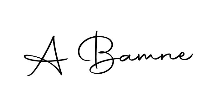 Make a beautiful signature design for name A Bamne. With this signature (Autography-DOLnW) style, you can create a handwritten signature for free. A Bamne signature style 10 images and pictures png