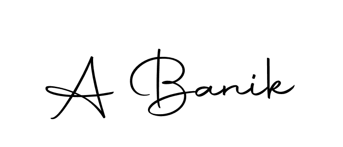 It looks lik you need a new signature style for name A Banik. Design unique handwritten (Autography-DOLnW) signature with our free signature maker in just a few clicks. A Banik signature style 10 images and pictures png