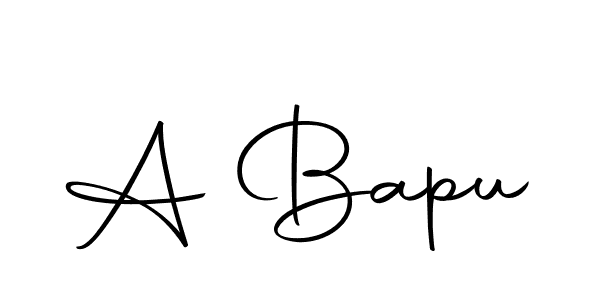 How to make A Bapu signature? Autography-DOLnW is a professional autograph style. Create handwritten signature for A Bapu name. A Bapu signature style 10 images and pictures png