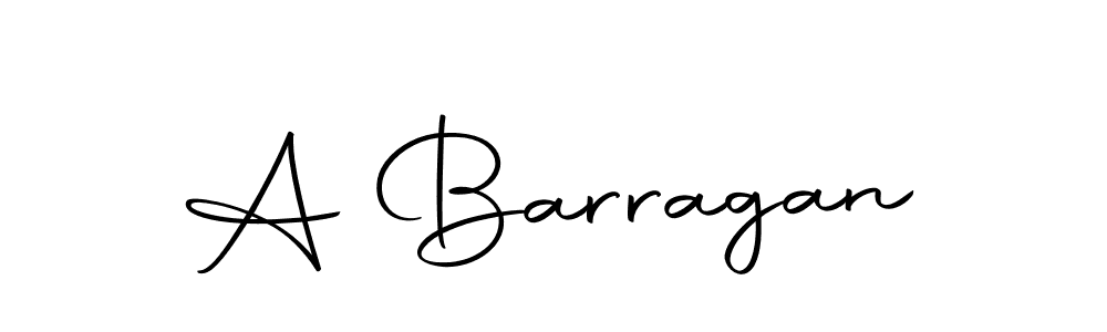 You should practise on your own different ways (Autography-DOLnW) to write your name (A Barragan) in signature. don't let someone else do it for you. A Barragan signature style 10 images and pictures png