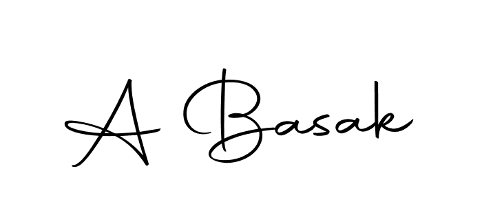 Also we have A Basak name is the best signature style. Create professional handwritten signature collection using Autography-DOLnW autograph style. A Basak signature style 10 images and pictures png