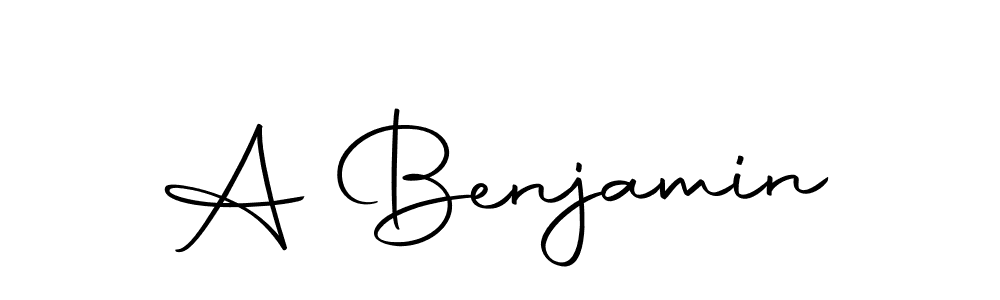 Similarly Autography-DOLnW is the best handwritten signature design. Signature creator online .You can use it as an online autograph creator for name A Benjamin. A Benjamin signature style 10 images and pictures png