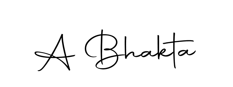 The best way (Autography-DOLnW) to make a short signature is to pick only two or three words in your name. The name A Bhakta include a total of six letters. For converting this name. A Bhakta signature style 10 images and pictures png