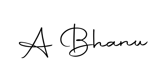 Here are the top 10 professional signature styles for the name A Bhanu. These are the best autograph styles you can use for your name. A Bhanu signature style 10 images and pictures png