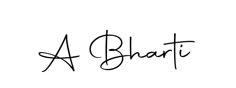 Similarly Autography-DOLnW is the best handwritten signature design. Signature creator online .You can use it as an online autograph creator for name A Bharti. A Bharti signature style 10 images and pictures png