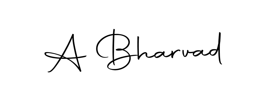 Here are the top 10 professional signature styles for the name A Bharvad. These are the best autograph styles you can use for your name. A Bharvad signature style 10 images and pictures png