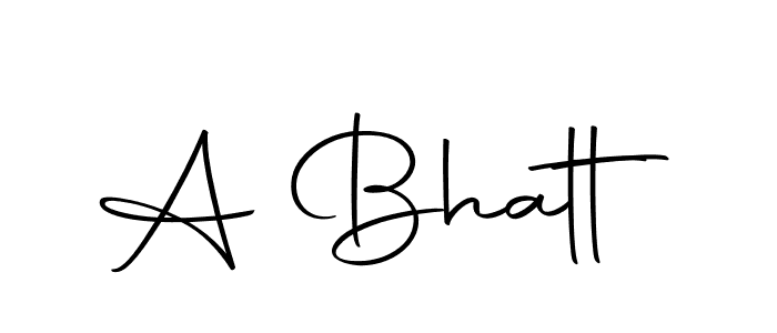 The best way (Autography-DOLnW) to make a short signature is to pick only two or three words in your name. The name A Bhatt include a total of six letters. For converting this name. A Bhatt signature style 10 images and pictures png