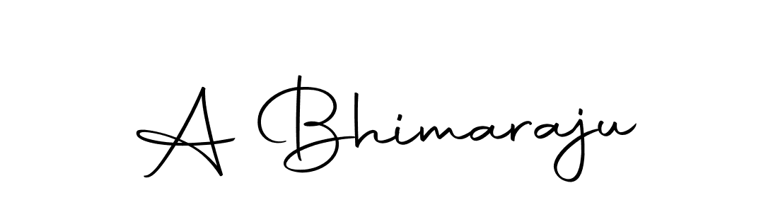 Design your own signature with our free online signature maker. With this signature software, you can create a handwritten (Autography-DOLnW) signature for name A Bhimaraju. A Bhimaraju signature style 10 images and pictures png
