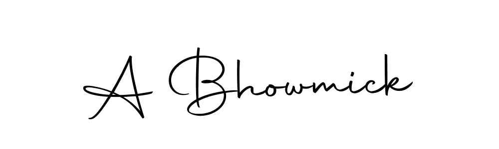 It looks lik you need a new signature style for name A Bhowmick. Design unique handwritten (Autography-DOLnW) signature with our free signature maker in just a few clicks. A Bhowmick signature style 10 images and pictures png