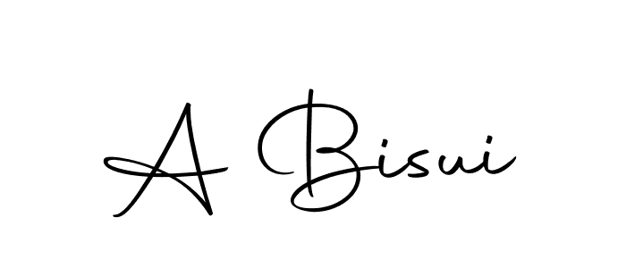 Make a beautiful signature design for name A Bisui. Use this online signature maker to create a handwritten signature for free. A Bisui signature style 10 images and pictures png