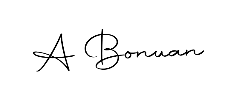 Also we have A Bonuan name is the best signature style. Create professional handwritten signature collection using Autography-DOLnW autograph style. A Bonuan signature style 10 images and pictures png