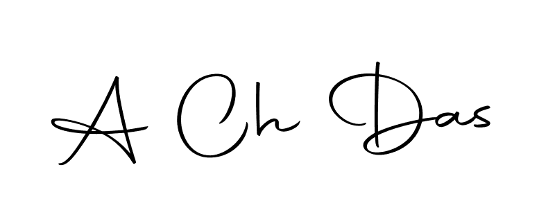 How to make A Ch Das signature? Autography-DOLnW is a professional autograph style. Create handwritten signature for A Ch Das name. A Ch Das signature style 10 images and pictures png
