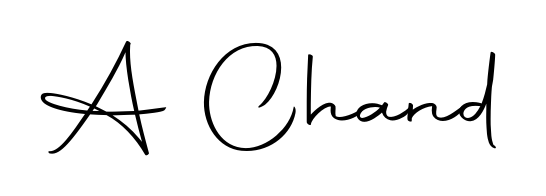 This is the best signature style for the A Chand name. Also you like these signature font (Autography-DOLnW). Mix name signature. A Chand signature style 10 images and pictures png